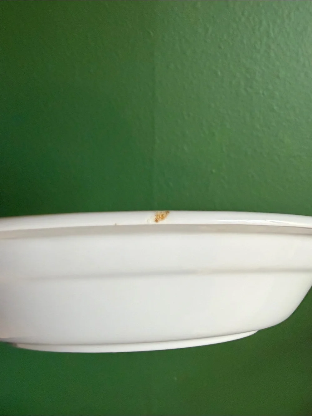 Vintage Hankook Korea ceramic deep-dish Cherry Pie Plate